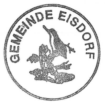 Abb. 2 Das Eisdorfer Gemeindesiegel in einem Stempelabdruck um 1900.