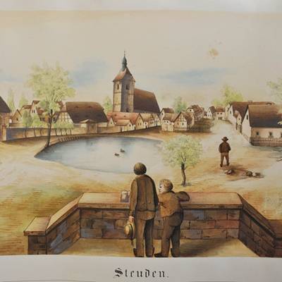 Abb. 10: Steuden. Tellersammlung Kerßenbrock, Vorlagenbuch, Stadtverwaltung Lutherstadt Eisleben