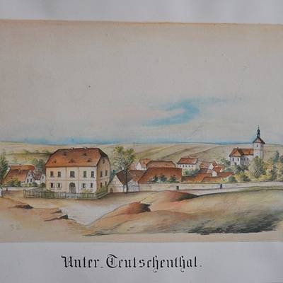 Abb. 11: Unterteutschenthal. Tellersammlung Kerßenbrock, Vorlagenbuch, Stadtverwaltung Lutherstadt Eisleben