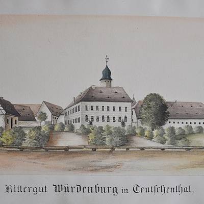 Abb. 12: Würdenburg Teutschenthal. Tellersammlung Kerßenbrock, Vorlagenbuch, Stadtverwaltung Lutherstadt Eisleben