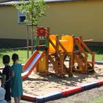 Neues Spielplatzgerät für die Kita „Kleine Riesen“ ©Gemeinde Teutschenthal