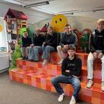 Neben Hanny Einführ, Lena Hesse, Ferdinand Klingner, Niklas Goldau, Annisette Weil und Conner Auacker (v.l.n.r.) nahmen 20 weitere Schüler und Schülerinnen am Zukunftstag 2025 in der Gemeinde Teutschenthal teil. ©Gemeinde Teutschenthal