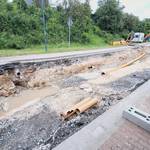 Update: Verlängerung der Vollsperrung der L 163 in Angersdorf aufgrund größerer Schäden