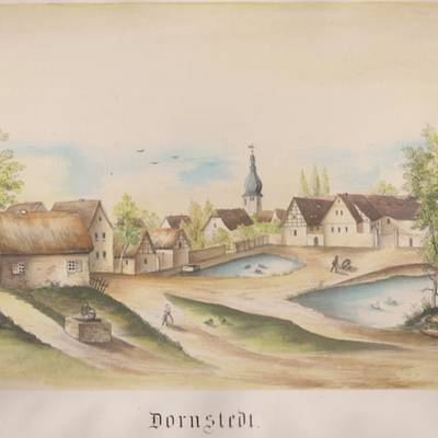 Abb. 3: Dornstedt. Tellersammlung Kerßenbrock, Vorlagenbuch, Stadtverwaltung Lutherstadt Eisleben .