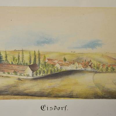 Abb. 4: Eisdorf. Tellersammlung Kerßenbrock, Vorlagenbuch, Stadtverwaltung Lutherstadt Eisleben .