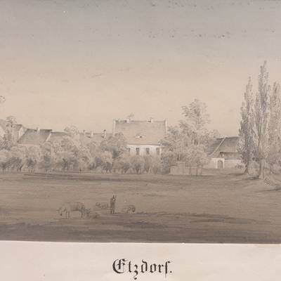 Abb. 5: Etzdorf. Tellersammlung Kerßenbrock, Vorlagenbuch, Stadtverwaltung Lutherstadt Eisleben .
